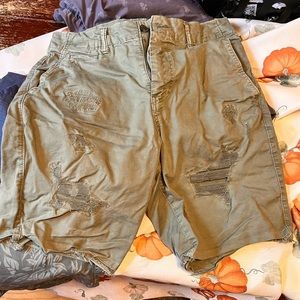 Set of 2 American Eagle Mens Chino Shorts Bundle size 30